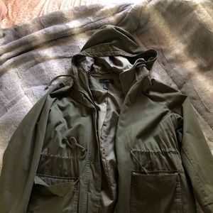 Olive green jacket from forever 21